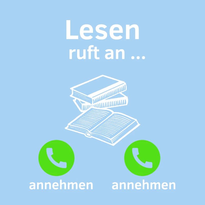 Lesen ruft an - annehmen oder annehmen?