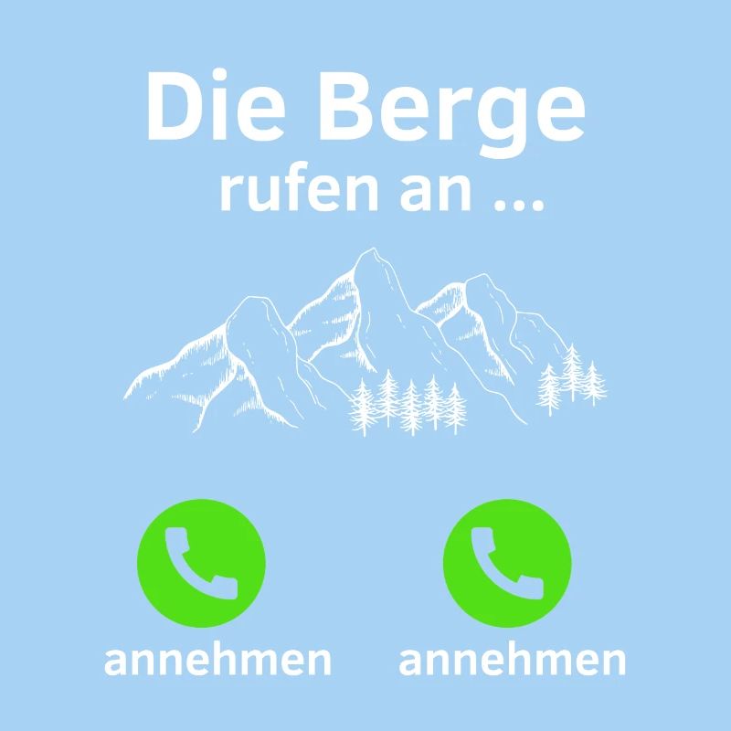 Die Berge rufen an - annehmen oder annehmen?