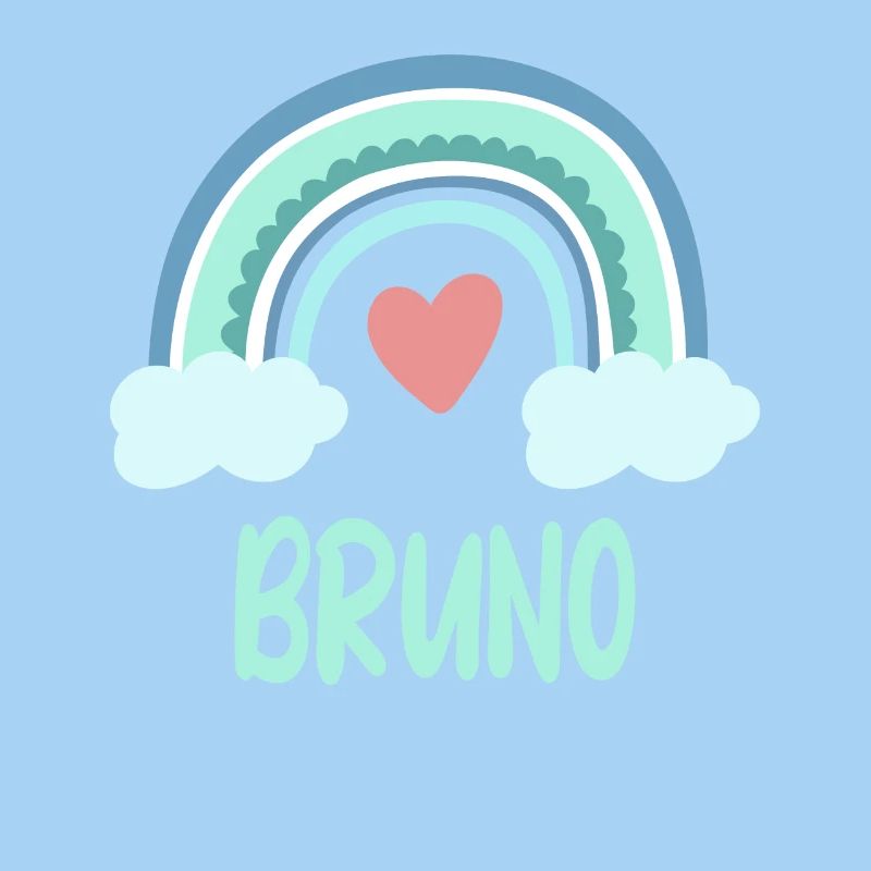 Bruno Nom Rainbow Baby