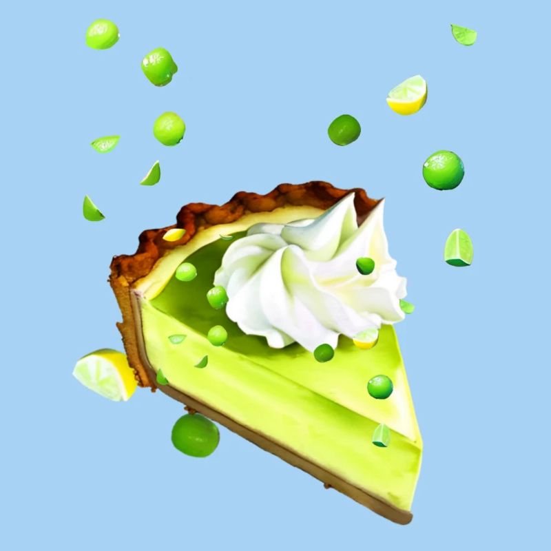 Gâteau au citron vert citron vert
