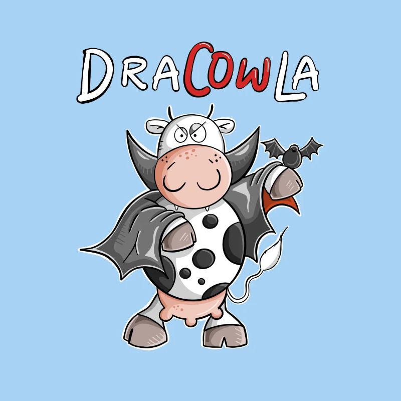 DraCOWla Dracula Vache Halloween