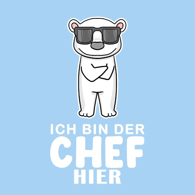 Cool Eisbär Chef Spruch