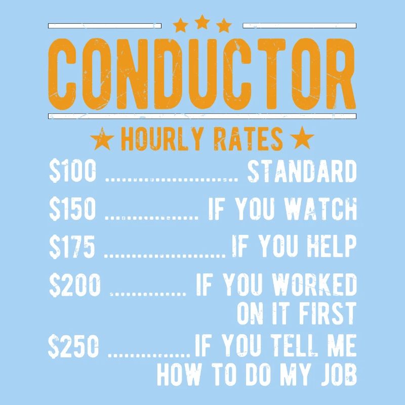 Conductor hourly wage