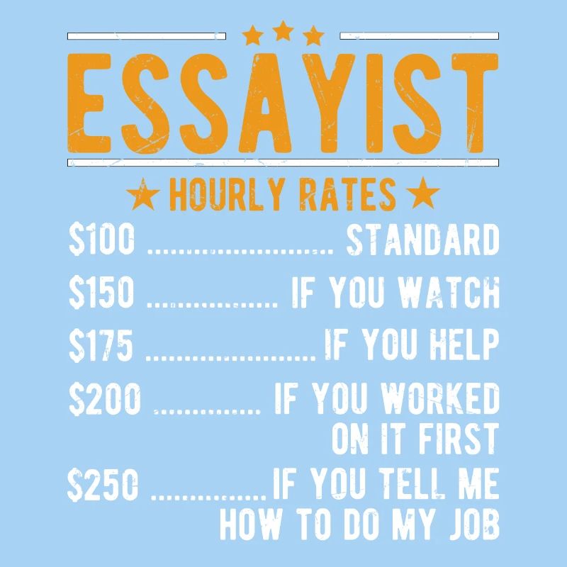 Essayist Hourly Wage