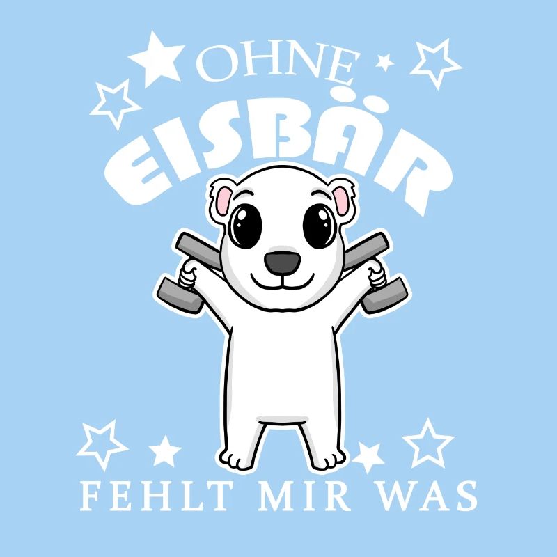 Eisbär Polarbär Bär