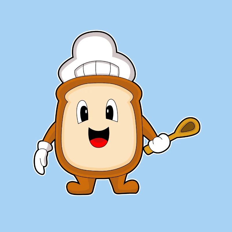 Brot Bäcker Kochlöffel Backen