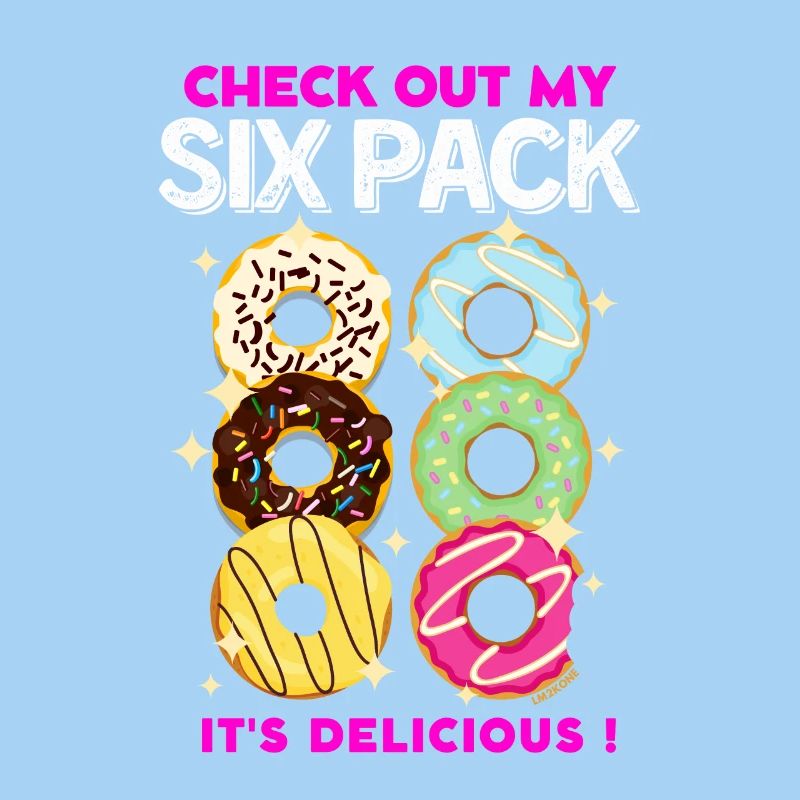 Regarde mon pack de six ! - Donuts