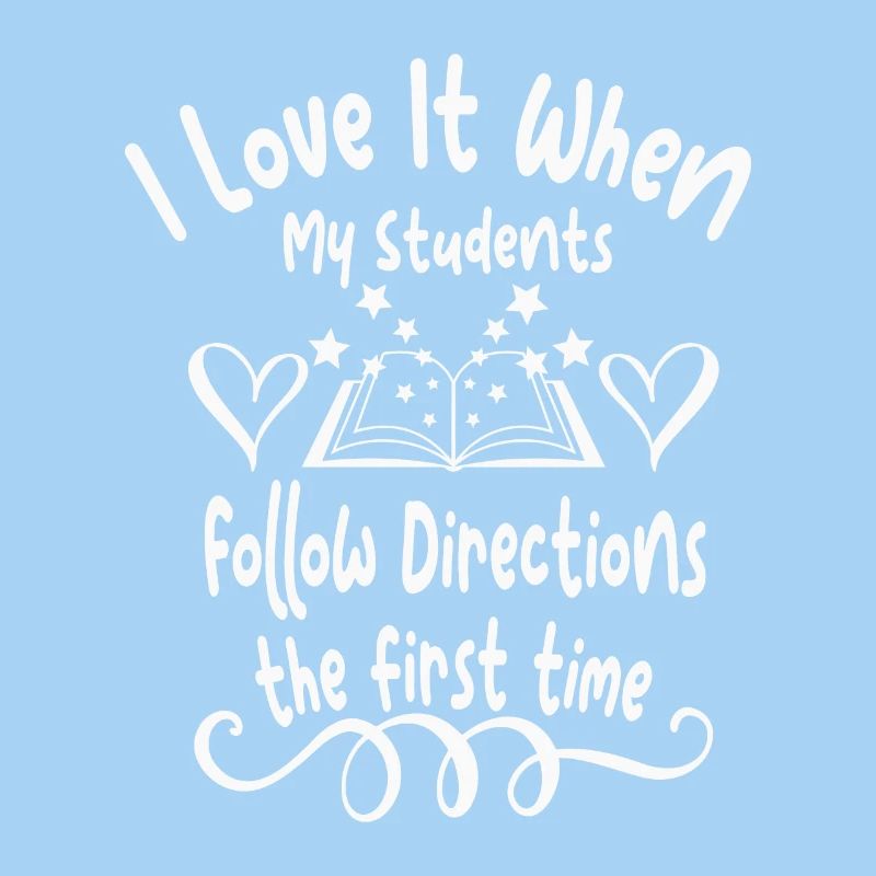Students follow instructions the first time
