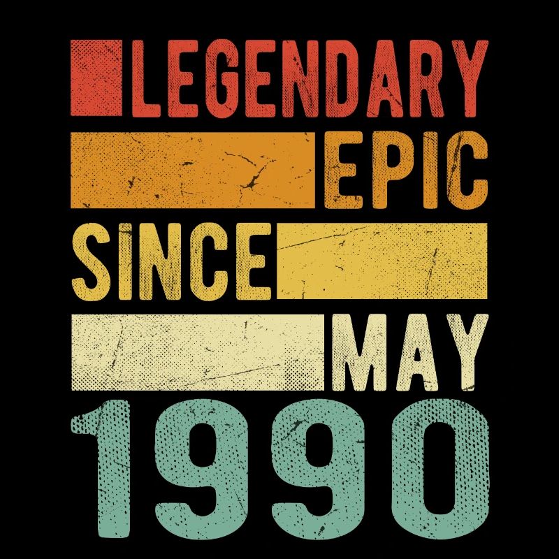 Geburtstag Mai 1990 Legendär Episch