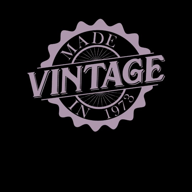 Made in 1973 Vintage Geburtstag Sprüche