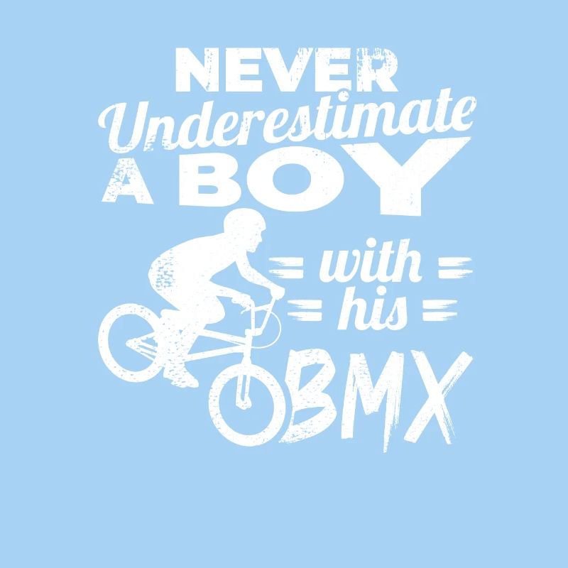 petit coureur de BMX