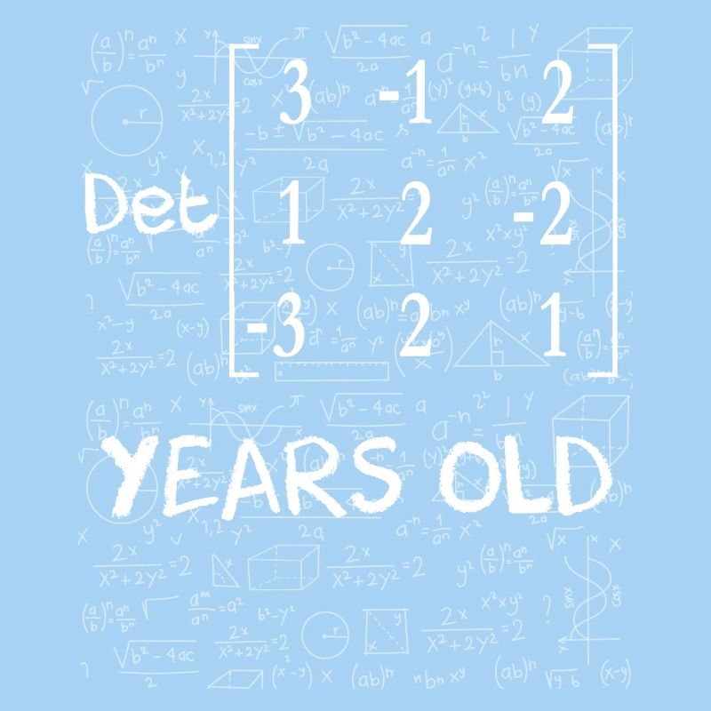 29th birthday 29 years matrix determinant