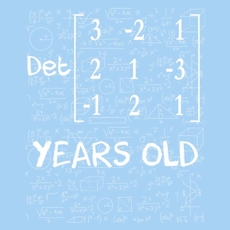 24th anniversary 24 years matrix determinant