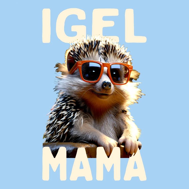 Igel Mama Mom Igelfrau Muttertag Igelmama Igel Mum