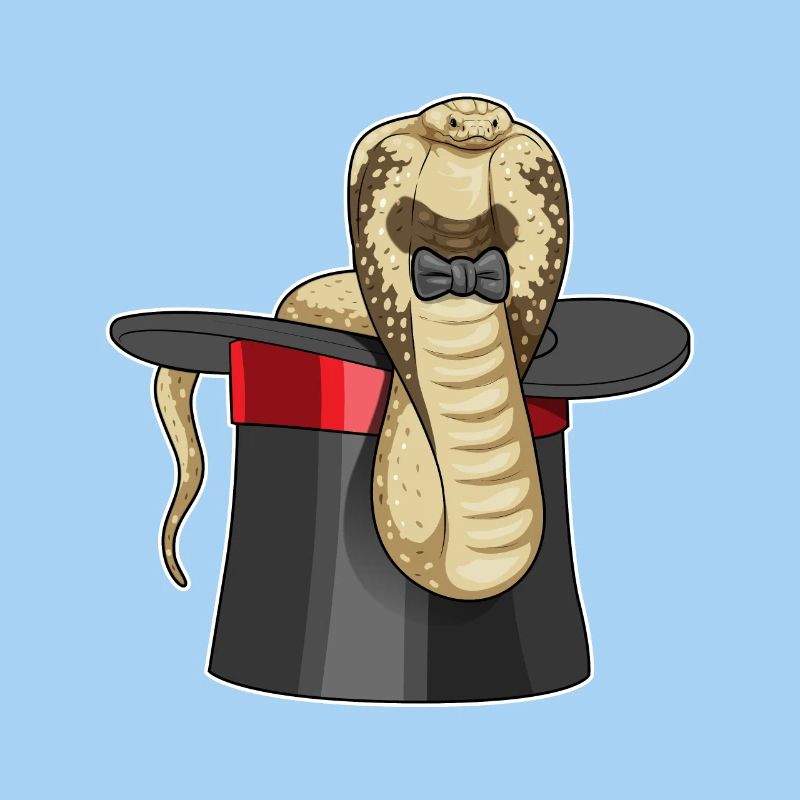 Snake Wizard Cylinder