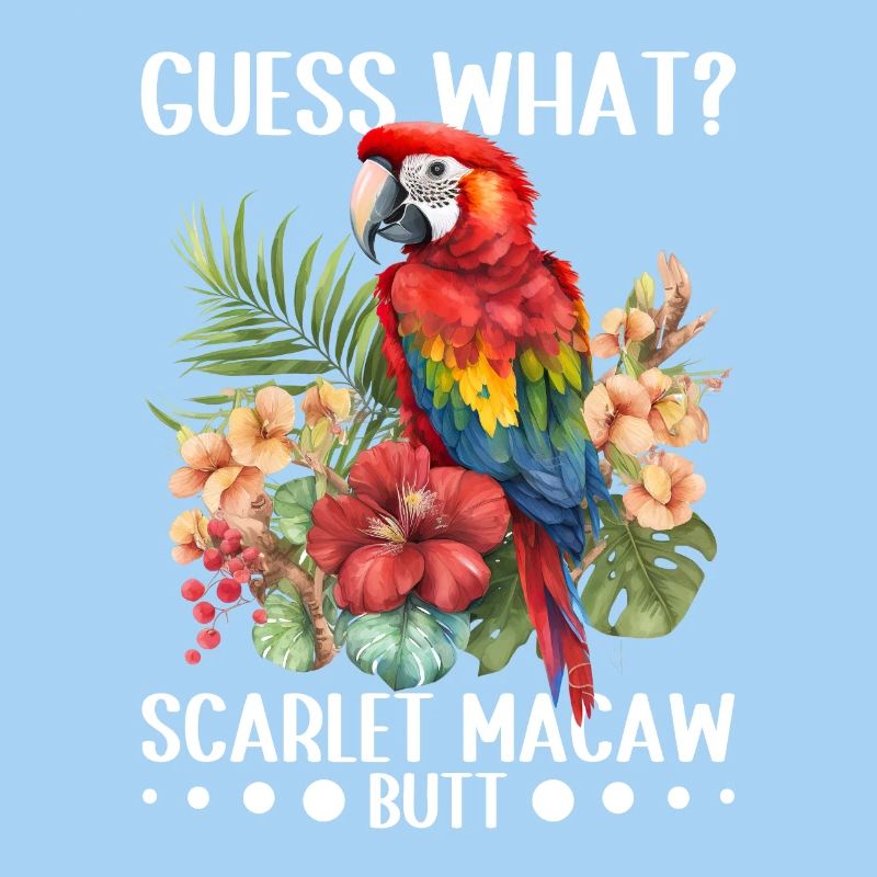 Devinez quoi ? Mouton d'ara écarlate