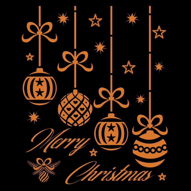 MERRY CHRISTMAS WEIHNACHTSKUGELN