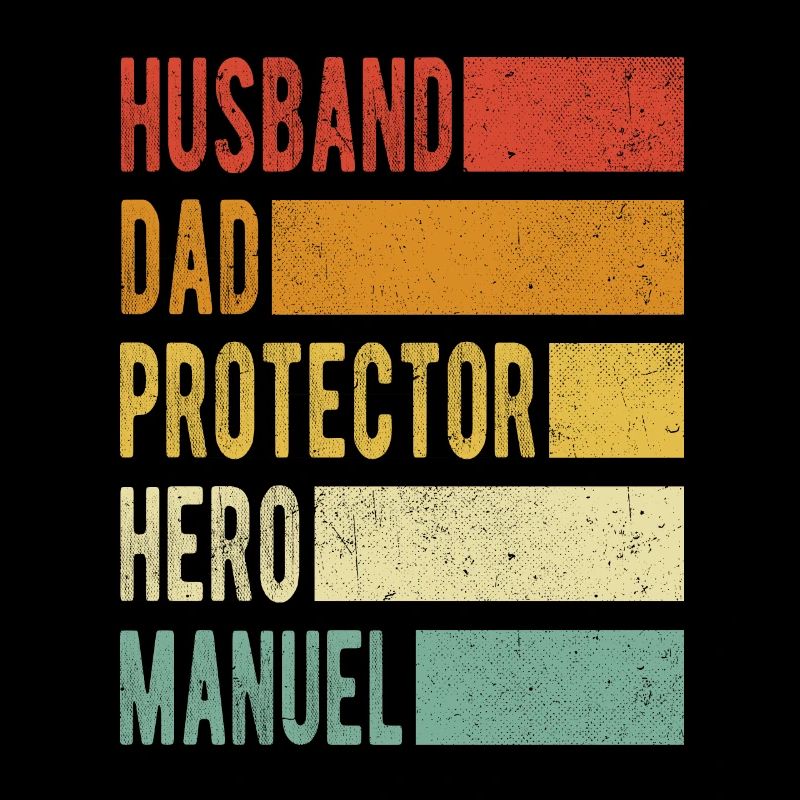 Manuel Name Dad Gift