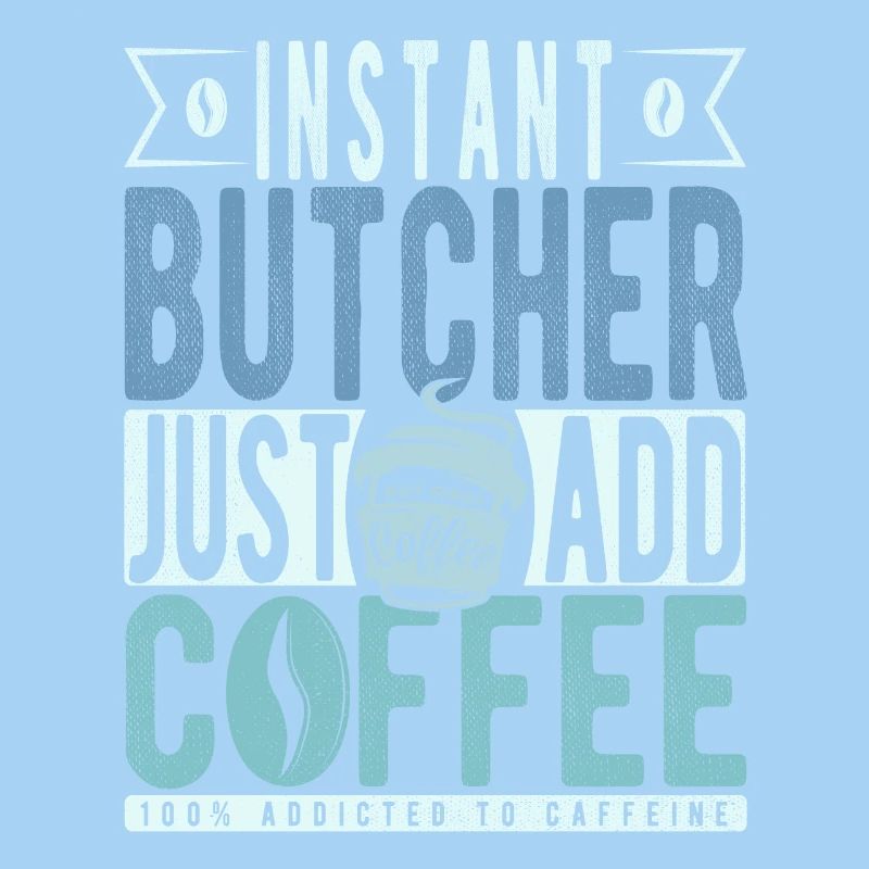 Instant-Metzger einfach Kaffee hinzufügen