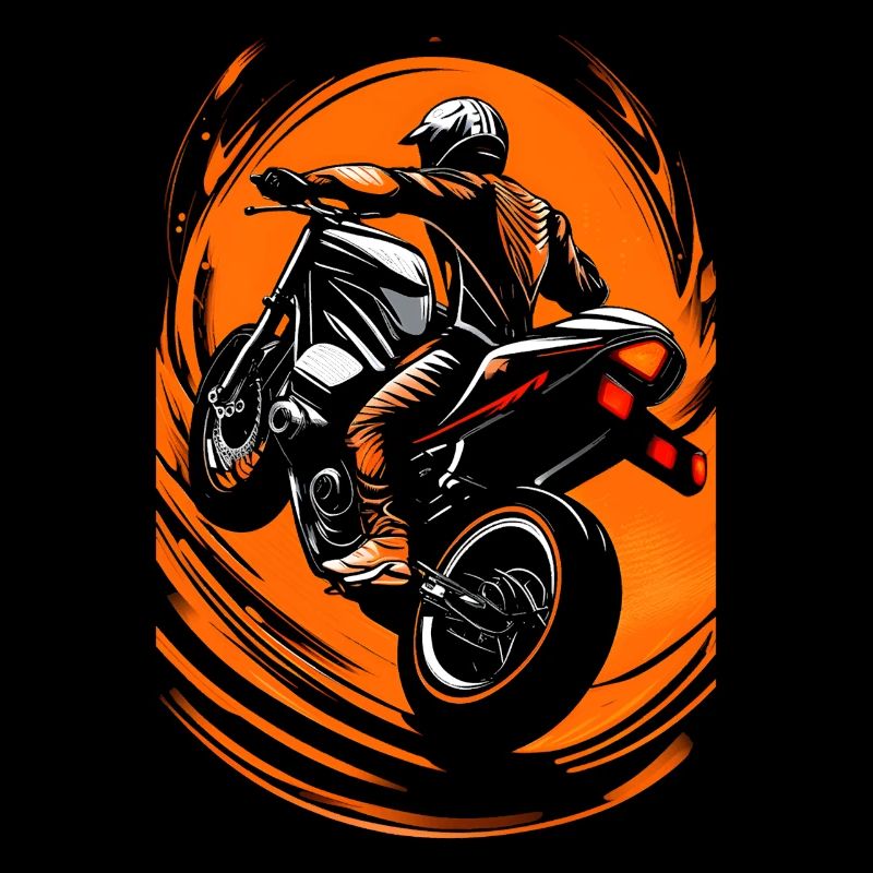Biker Motorradfahrer