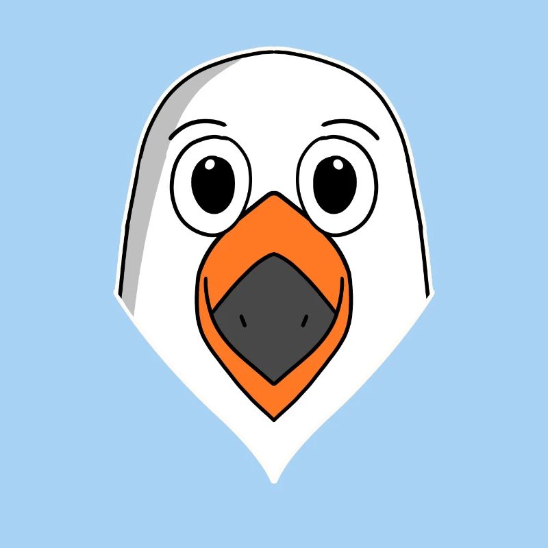 Möwe Tierkopf Tier Kopf Möwenkopf