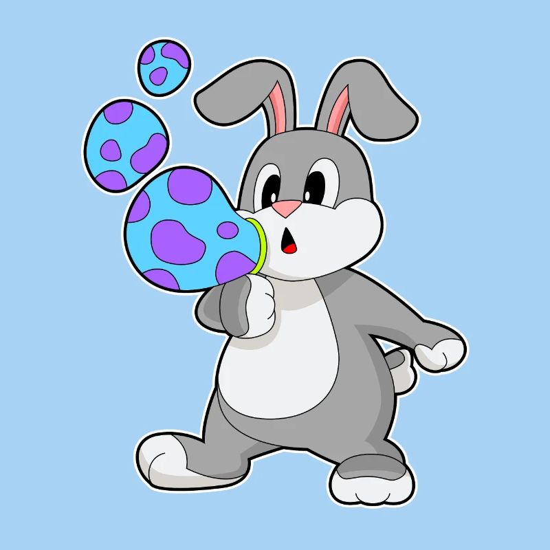 Bunny Soap Bubbles