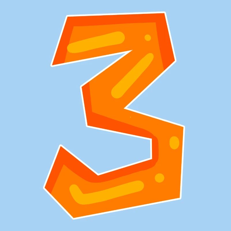 3 orange