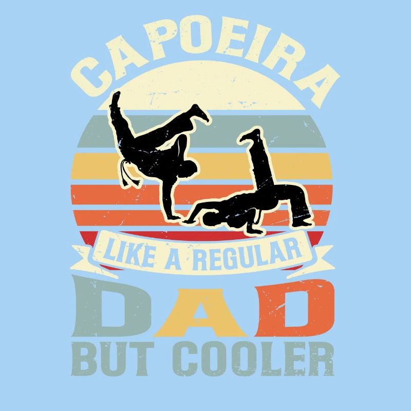 Capoeira like a regular dad but cooler