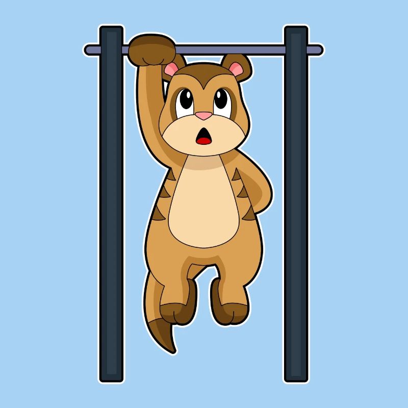 Suricate Bodybuilder Tractions Musculation