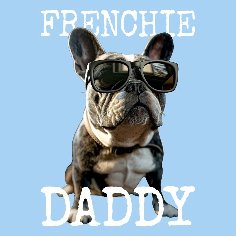 Frenchie Daddy Dad Father's Day Great Dane