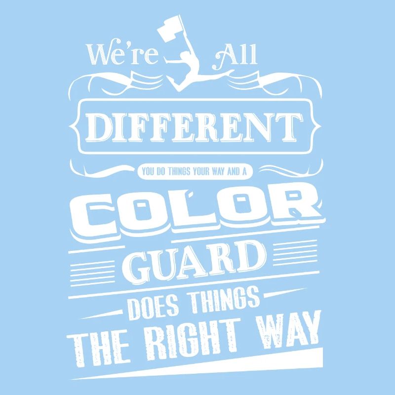 Color Guard Does Things Right Way