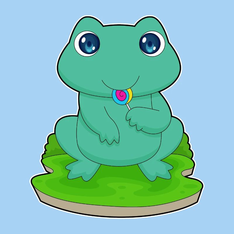 Frosch Lutscher