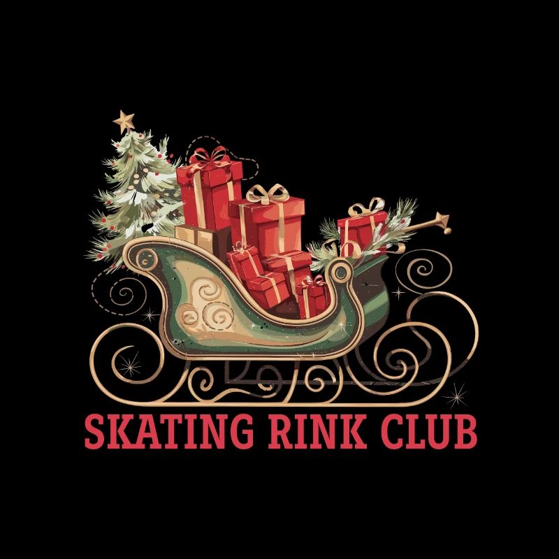 Partnerlook Eislaufbahn Club - Schlitten