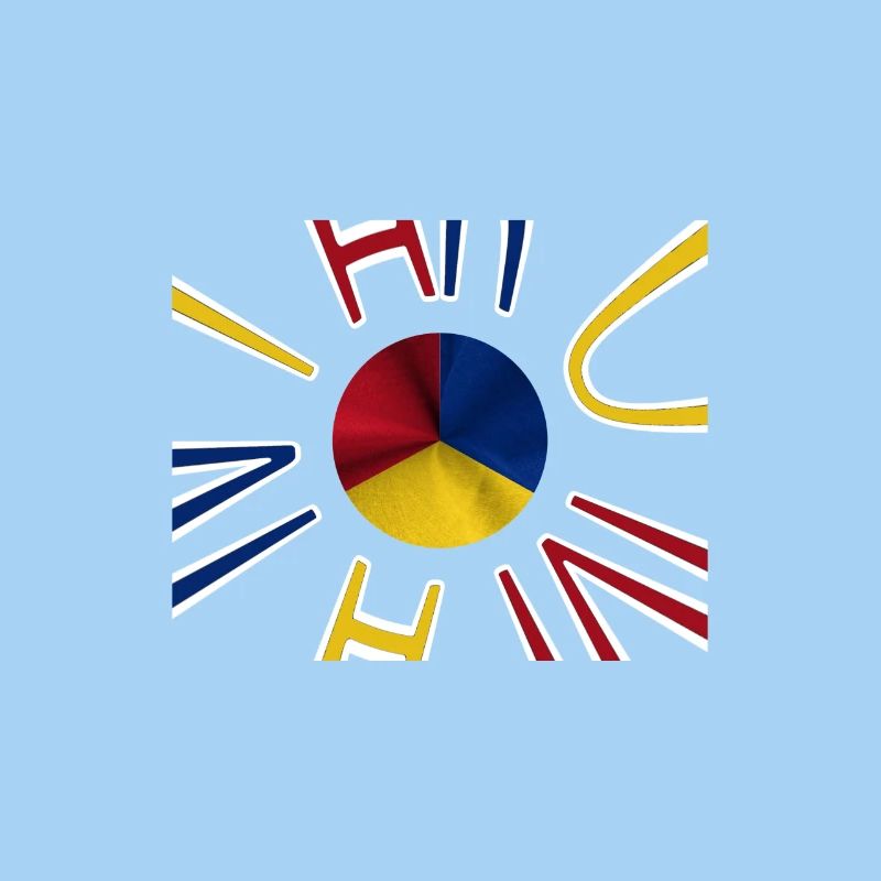 Drapeau de la Roumanie Bucarest