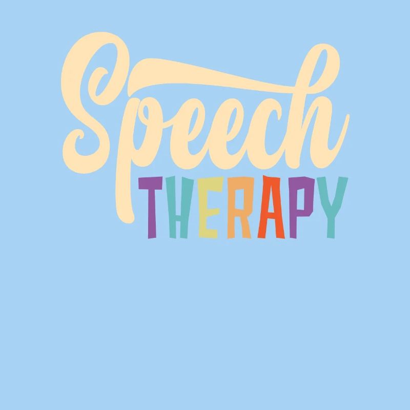 Speech Therapy Bunte Buchstaben