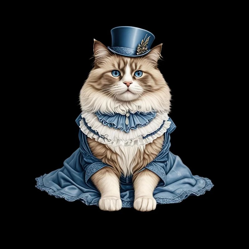 Beautiful lady cat