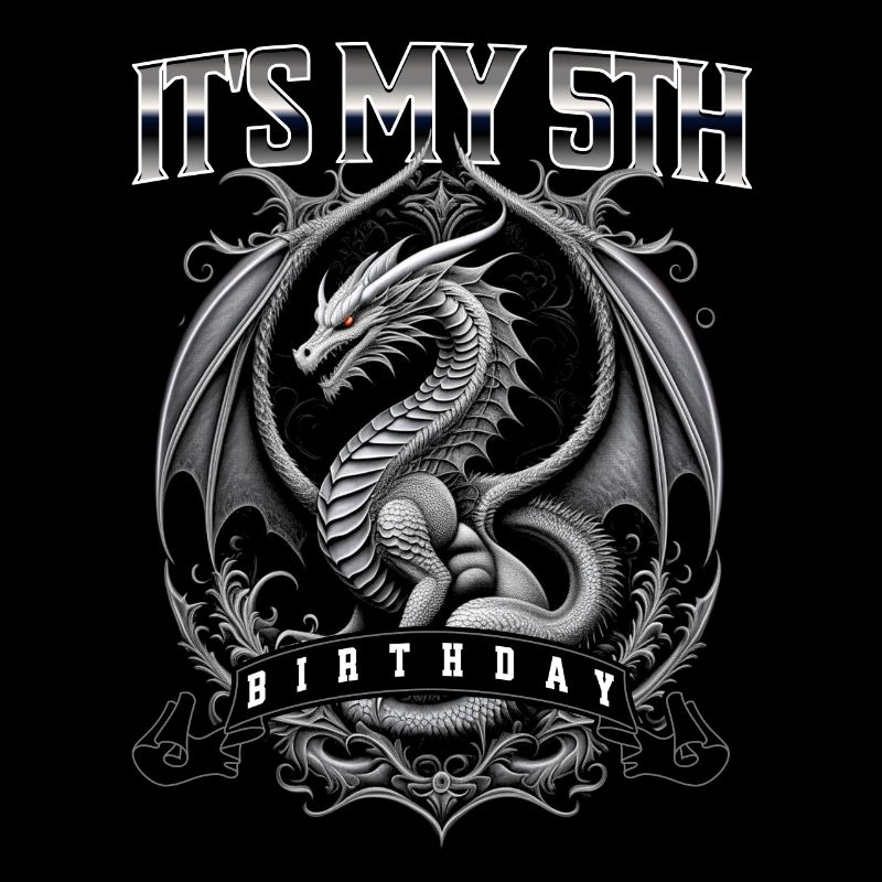 Dragon 5th Birthday Dragon
