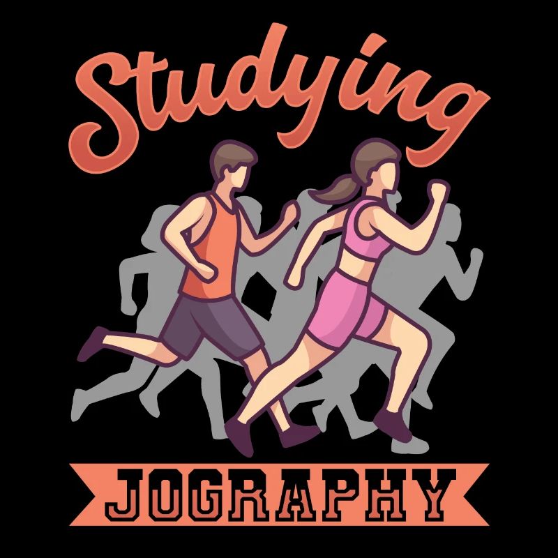 Sprinting Studying Jography Running