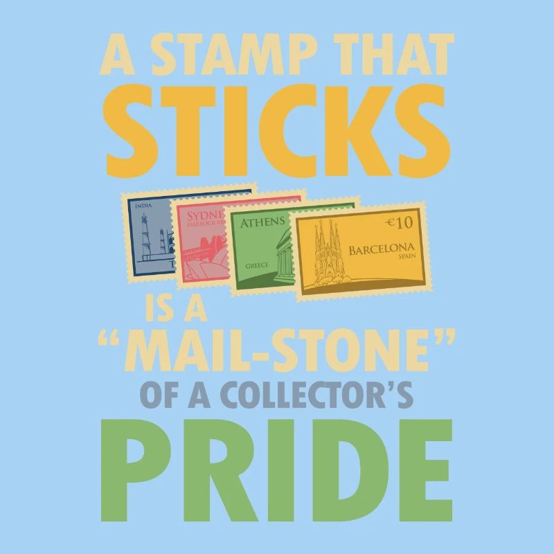 A Stamp That Sticks is a Mail-Stone