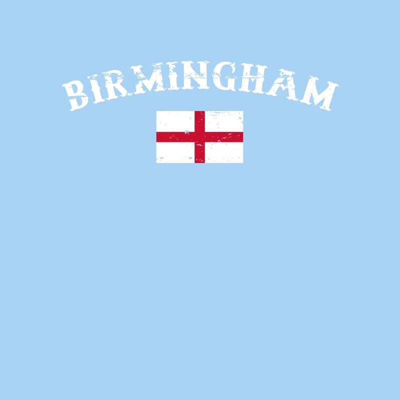 Birmingham, Angleterre, Vintage Drapeau Anglais