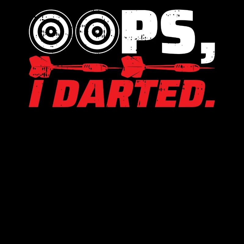 Oops I Darted Arrow Bullseye Dart