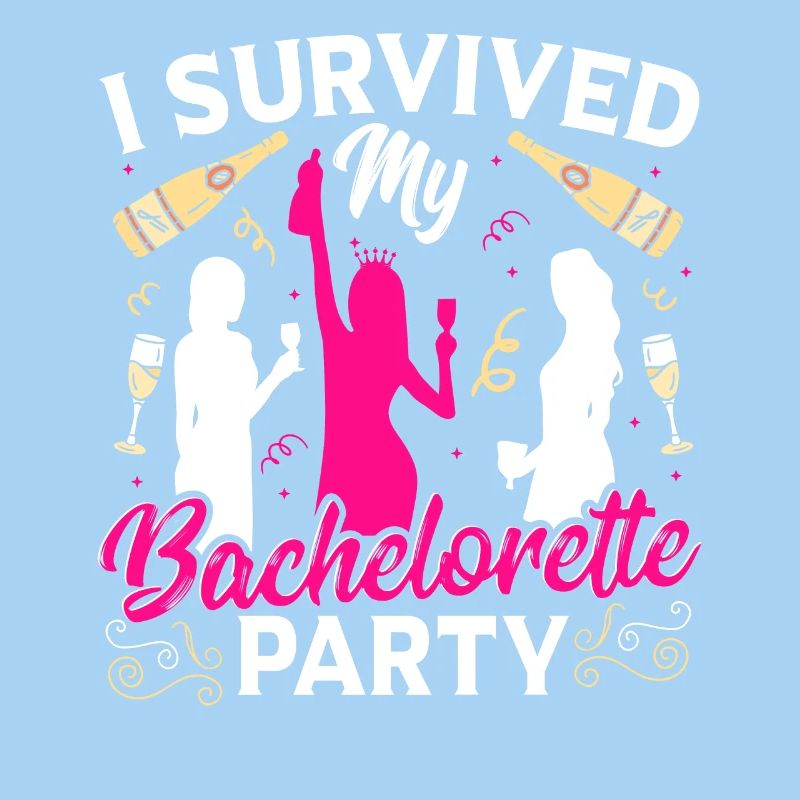 Bridal Shower Wedding Bachelorette Party Survived