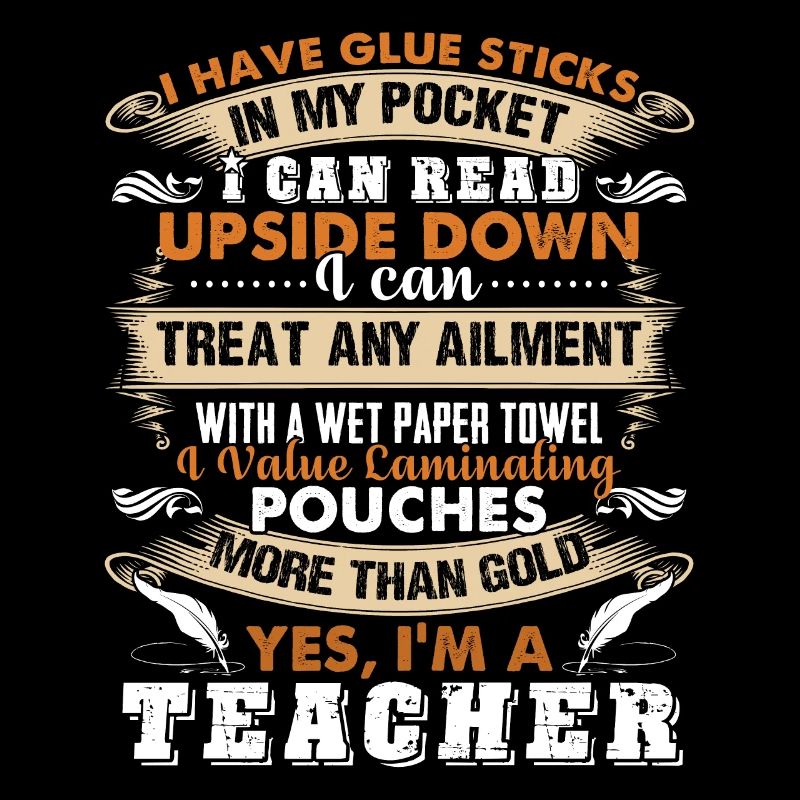 I am A Teacher I Can Read Upside Down