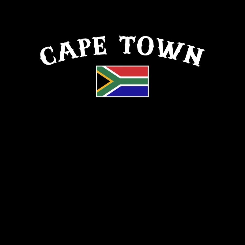 Cape Town Afrique du Sud Drapeau sud-africain
