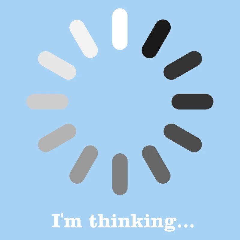 Colorful Loading Thought