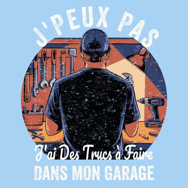 Papa Handwerker Humor Geschenk Garage DIY