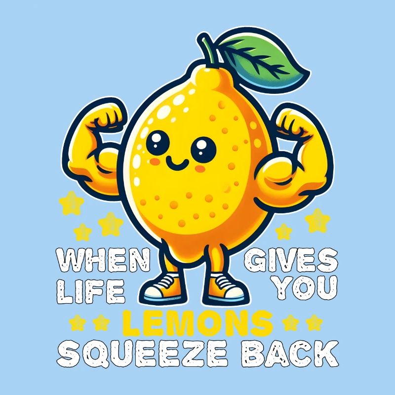 WHEN LIFE GIVES YOU LEMONS SQUEEZE BACK