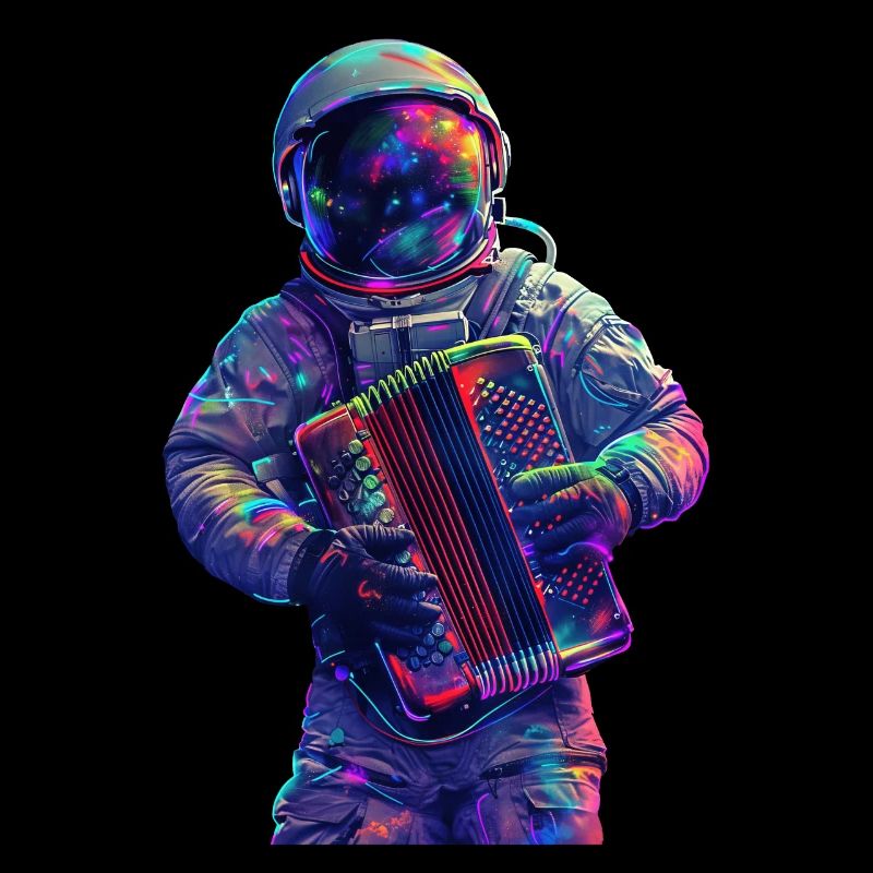 Accordéon astronaute
