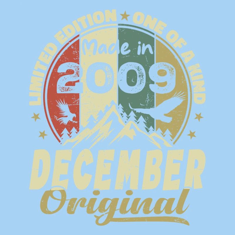 Vintage Retro Geburtstagsgeschenk - Dezember 2009