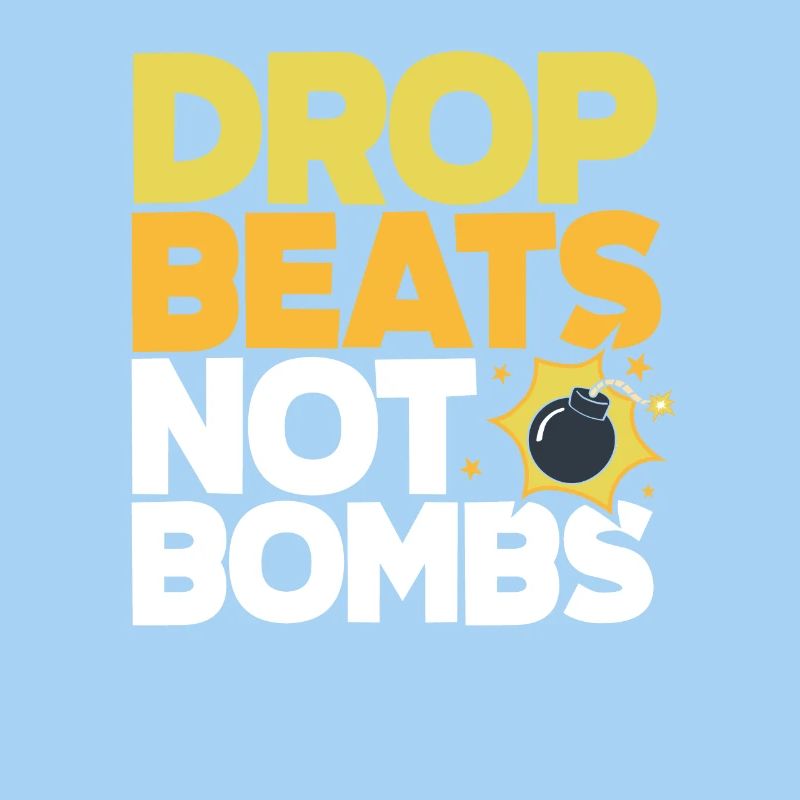 Techno Lover: Drop Beats Not Bombs Stil